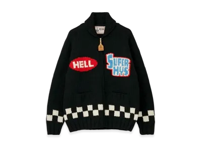 HYSTERIC GLAMOUR Super HYS Woven Cowichan "Black"