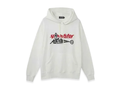 HYSTERIC GLAMOUR Speedster Hoodie "White"