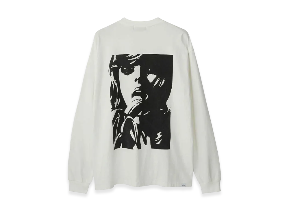 HYSTERIC GLAMOUR Banana LS T-Shirt "White"