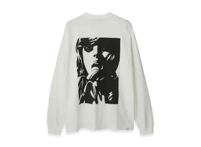 HYSTERIC GLAMOUR Banana LS T-Shirt "White"