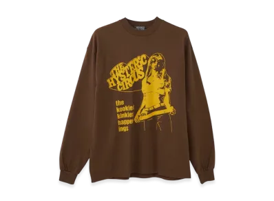 HYSTERIC GLAMOUR Hysteric Circus LS T-Shirt "Brown"