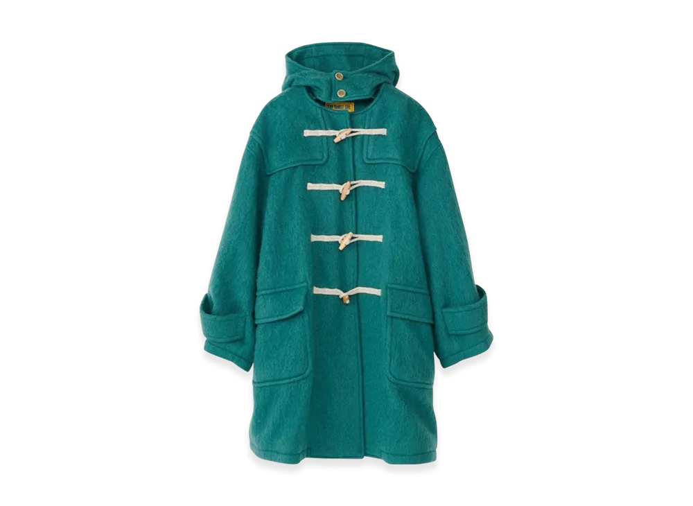 HYSTERIC GLAMOUR Oversized Duffel Coat "Green"