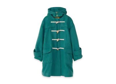 HYSTERIC GLAMOUR Oversized Duffel Coat "Green"