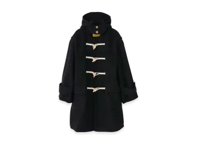 HYSTERIC GLAMOUR Oversized Duffel Coat "Black"