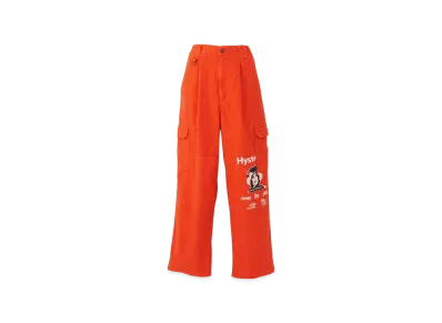 HYSTERIC GLAMOUR Sound Experience Cargo Pants "Orange"