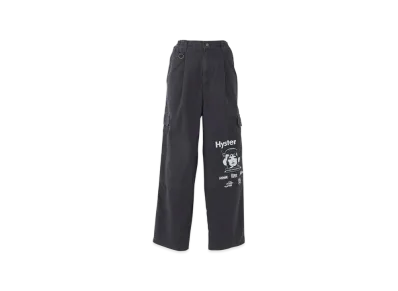 HYSTERIC GLAMOUR Sound Experience Cargo Pants "Charcoal Gray"