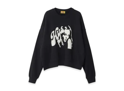 HYSTERIC GLAMOUR Hysteric Applique Oversized Sweatshirt "Black"