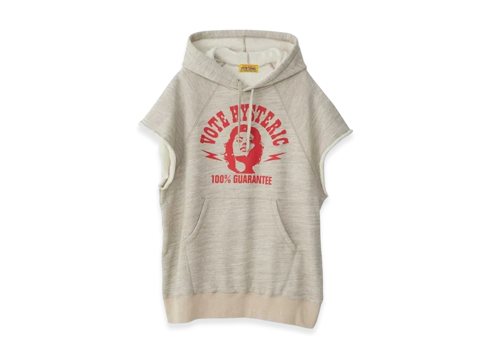 HYSTERIC GLAMOUR VOTE HYSTERICベスト 美品】ヒステリックグラマーVOTE HYSTERIC ベストフード