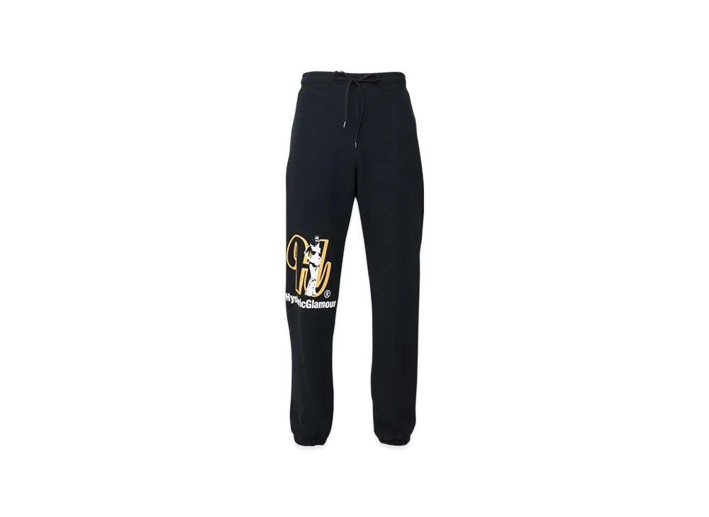 HYSTERIC GLAMOUR I'm Hysteric It Sweatpants "Black"