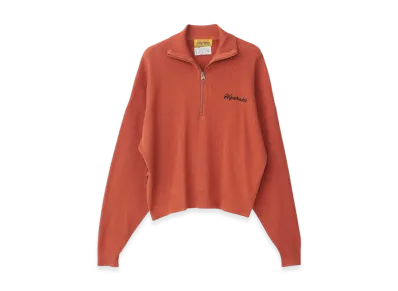 HYSTERIC GLAMOUR Hysteric Motel Half Zip Pullover "Orange"