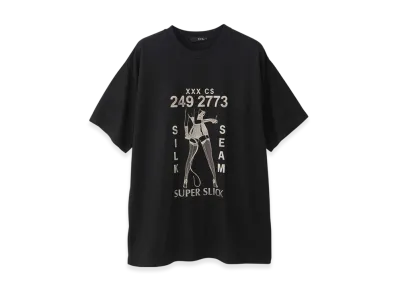 HYSTERIC GLAMOUR Super Slick T-Shirt "Black"