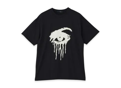 HYSTERIC GLAMOUR Screaming Eye T-Shirt "Black"