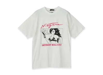 HYSTERIC GLAMOUR Niagara Detroit Kill City T-Shirt "White"