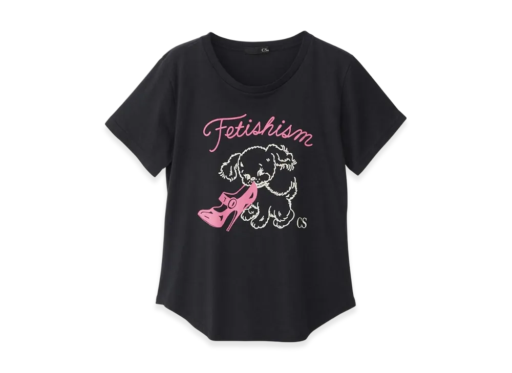 HYSTERIC GLAMOUR Puppy CS T-Shirt "Black"