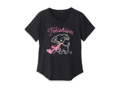 HYSTERIC GLAMOUR Puppy CS T-Shirt "Black"