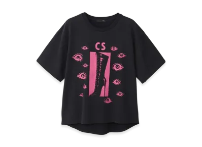 HYSTERIC GLAMOUR Heel&Eyes Pullover "Black"