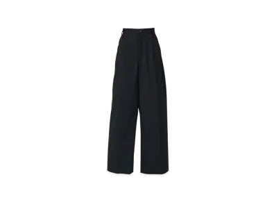 HYSTERIC GLAMOUR 2 Tuck Wide Pants "Black"