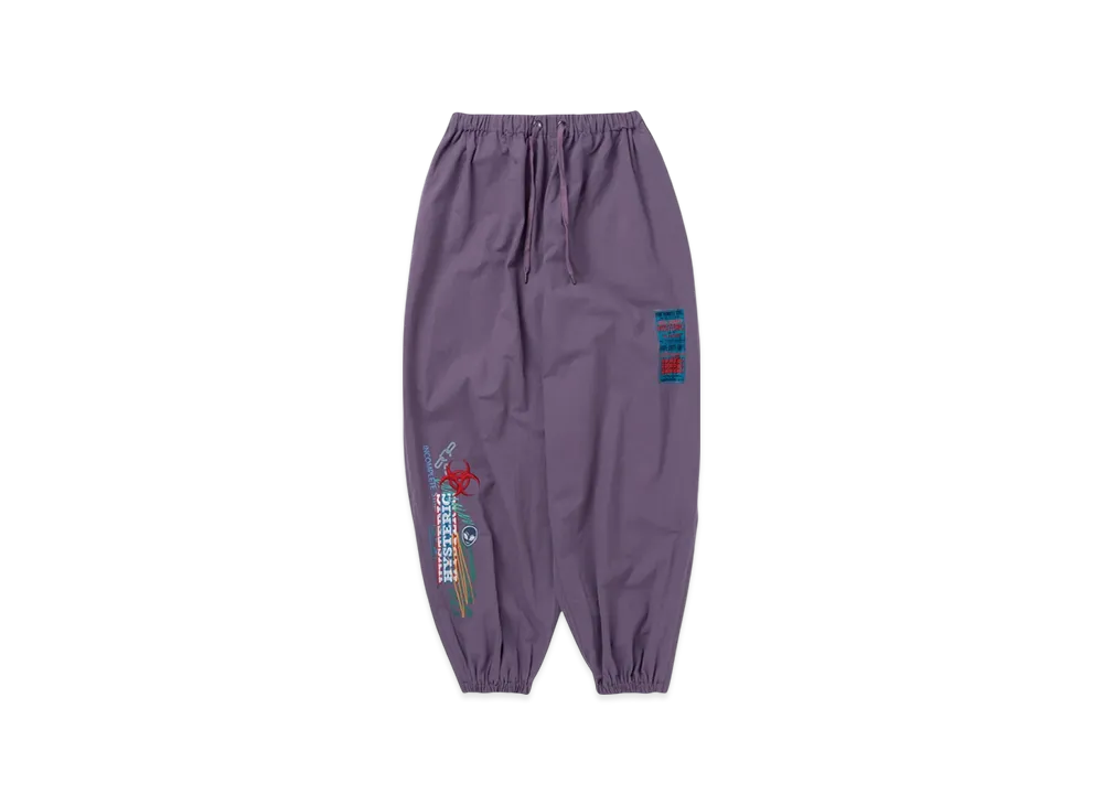 HYSTERIC GLAMOUR x Genzai Collage Cotton Pants "Purple"