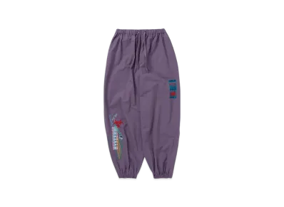 HYSTERIC GLAMOUR x Genzai Collage Cotton Pants "Purple"