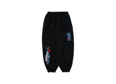 HYSTERIC GLAMOUR x Genzai Collage Cotton Pants "Black"