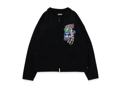 HYSTERIC GLAMOUR x Genzai Zip Knit "Black"