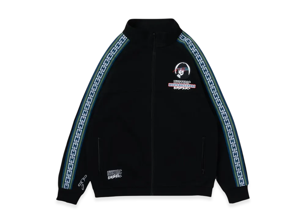 HYSTERIC GLAMOUR x Genzai Track Jacket "Black"