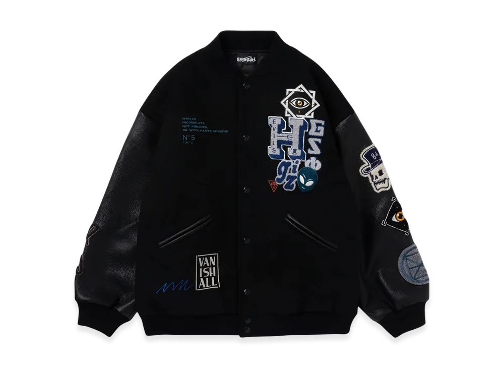HYSTERIC GLAMOUR x Genzai Sagara Stadium Jumper "Black"