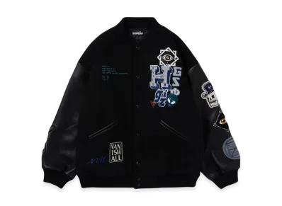 HYSTERIC GLAMOUR x Genzai Sagara Stadium Jumper "Black"