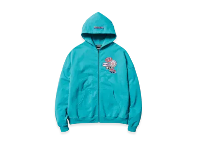 HYSTERIC GLAMOUR x Genzai Hoodie "Turquoise"