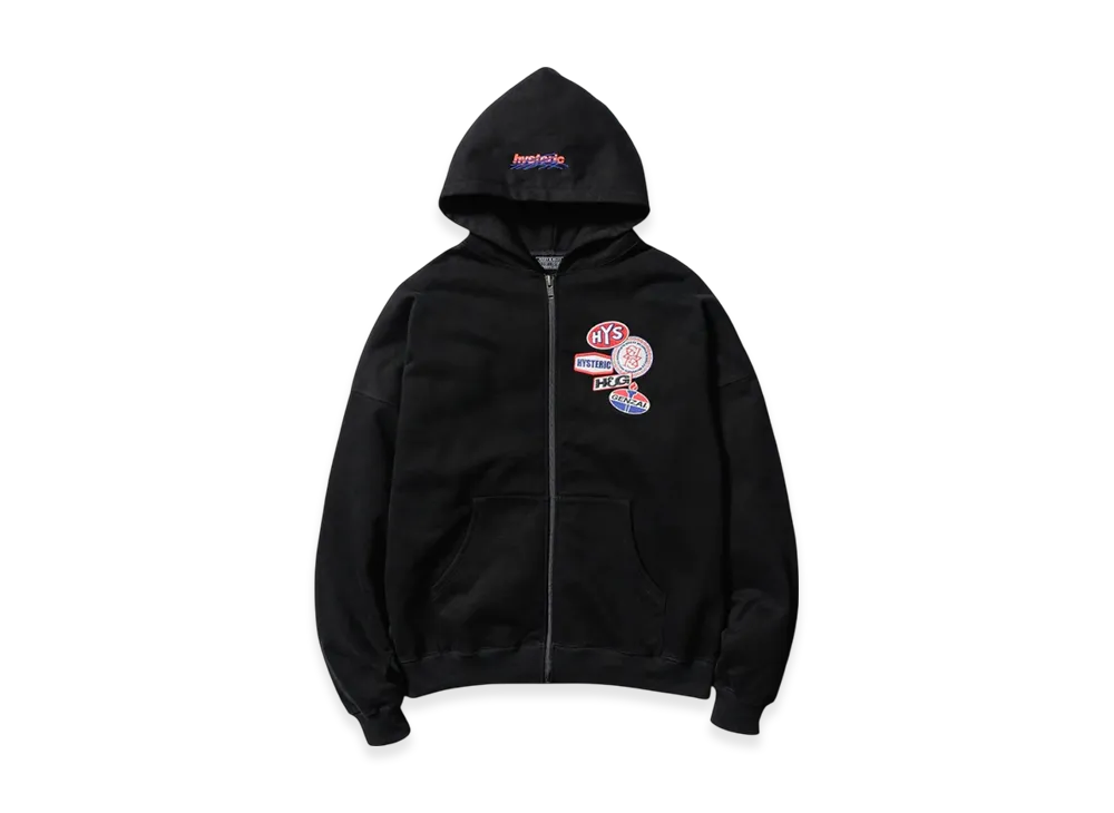 HYSTERIC GLAMOUR x Genzai Hoodie "Black"