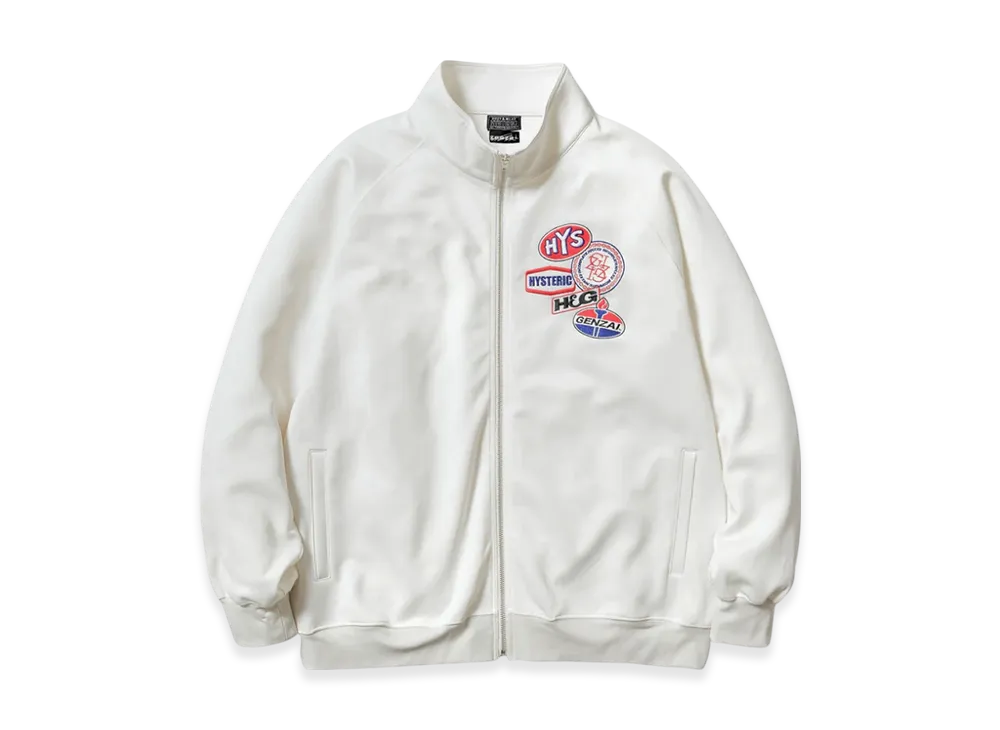 HYSTERIC GLAMOUR×genzai Track Jacket HYSTERIC GLAMOUR genzai COLLAGE TRACK JAKET – YZ