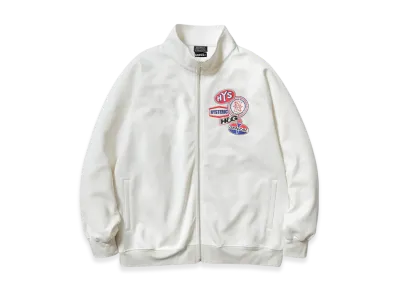 HYSTERIC GLAMOUR x Genzai Collage Track Jaket "Ivory"