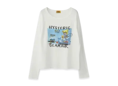 HYSTERIC GLAMOUR Baby Bear Sweatshirt "White"