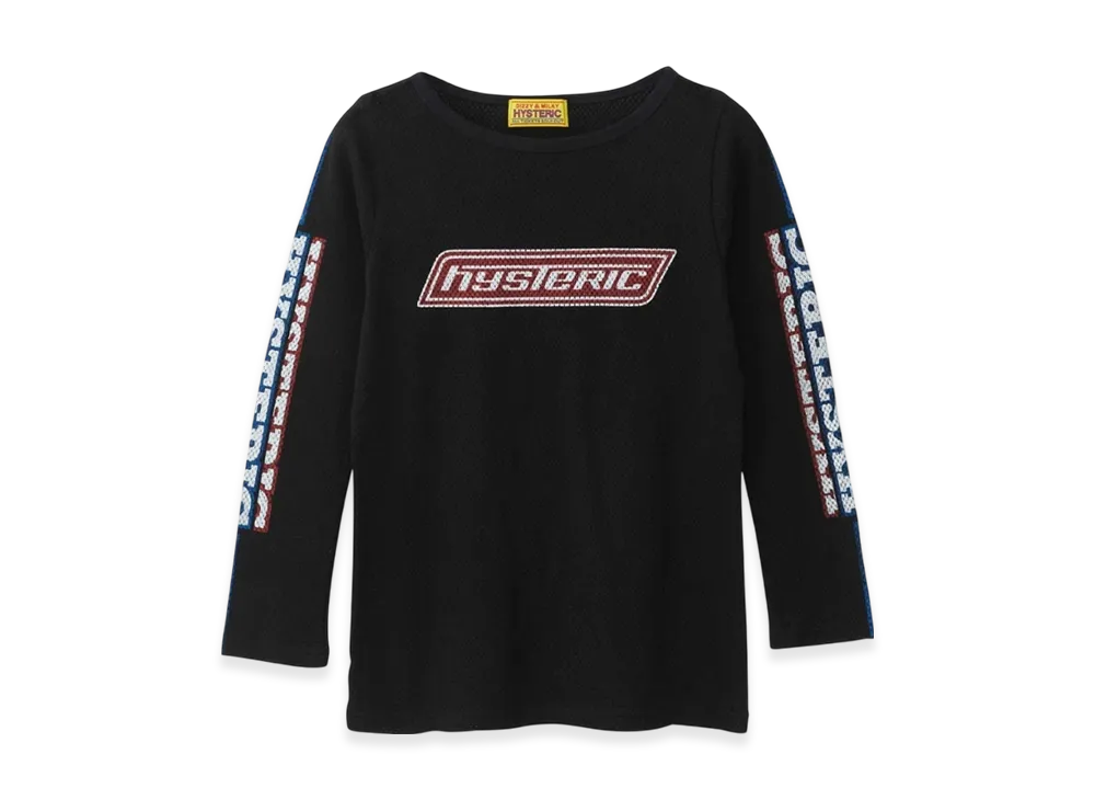 HYSTERIC GLAMOUR Vixen Girl T-Shirt "Black"