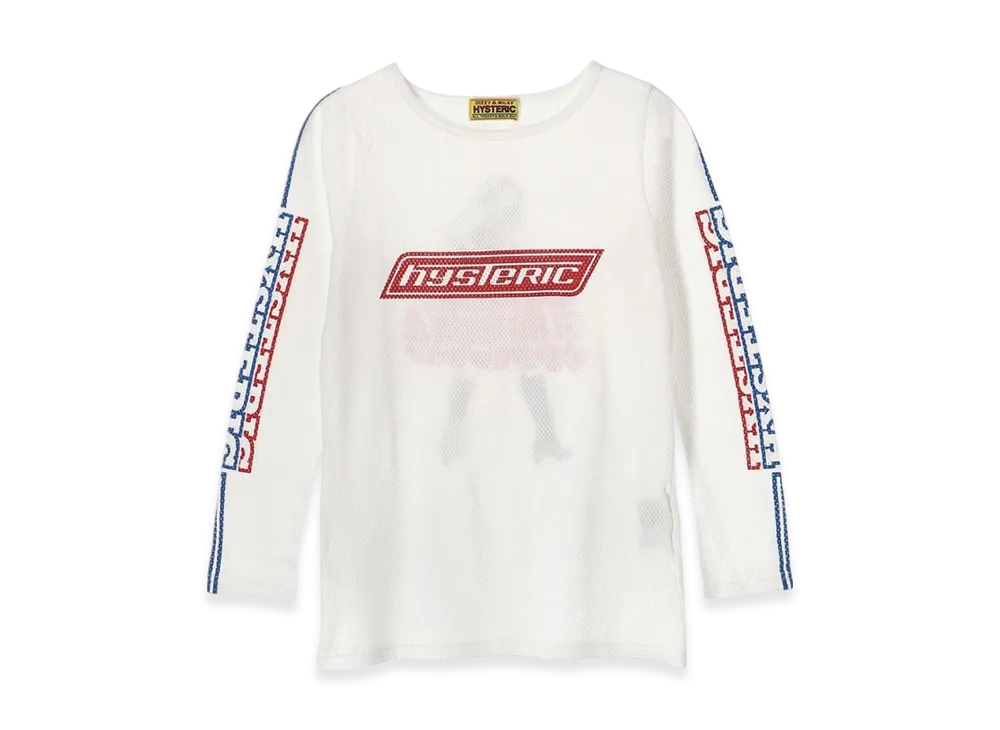 HYSTERIC GLAMOUR Vixen Girl T-Shirt "White"