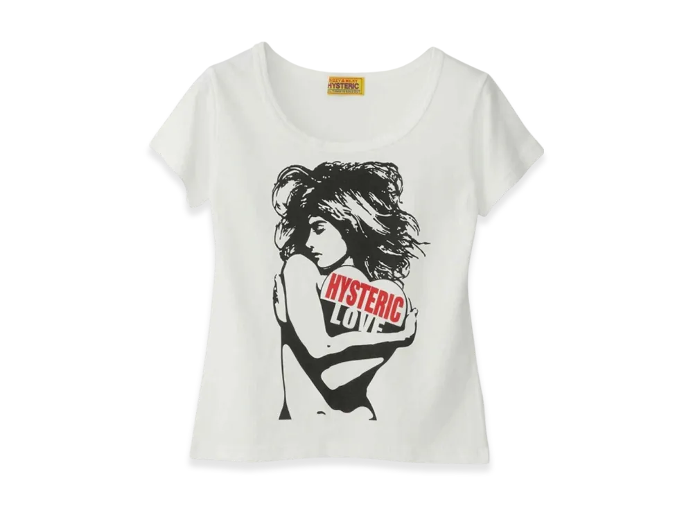 HYSTERIC GLAMOUR Hysteric Love Chibi T-Shirt "White"