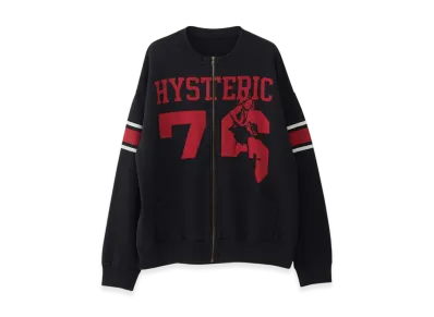 HYSTERIC GLAMOUR Hysteric 76 Oversized Jumper "Black"