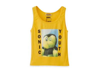 HYSTERIC GLAMOUR Sonic Youth Dirty Tank Top "Yellow"