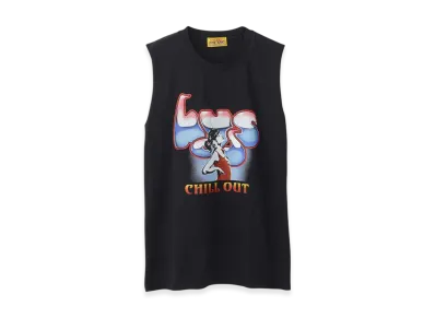 HYSTERIC GLAMOUR Sound of Chill Out Sleeveless "Black"