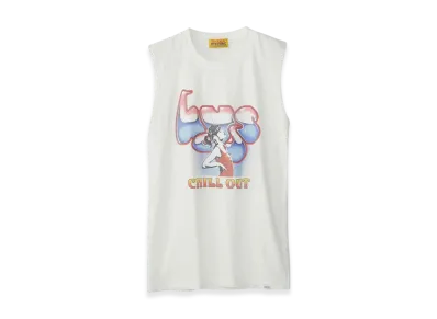 HYSTERIC GLAMOUR Sound of Chill Out Sleeveless "White"