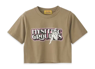 HYSTERIC GLAMOUR Hysteric Groupies Short T-Shirt "Khaki"