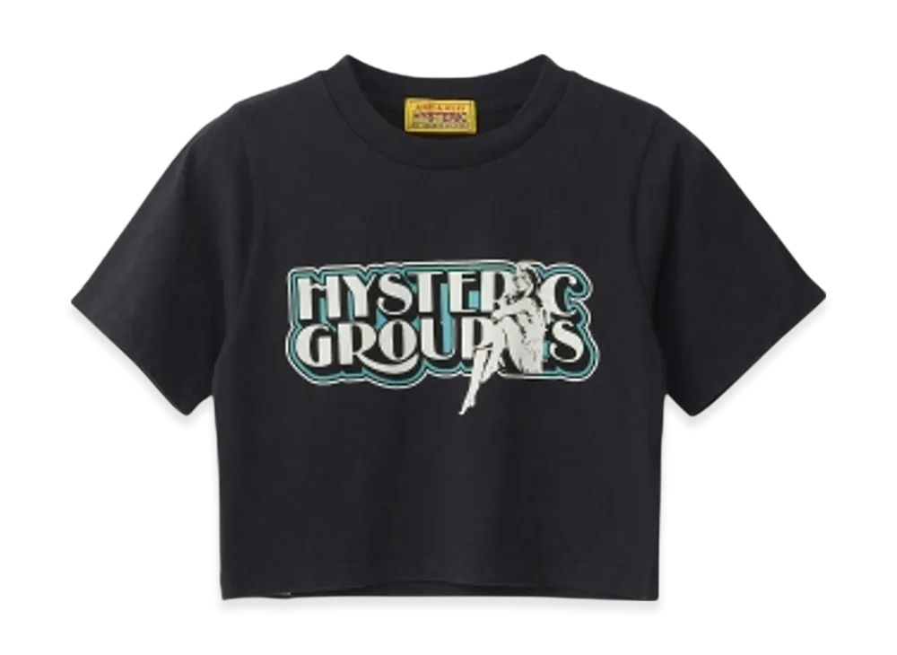 HYSTERIC GLAMOUR Hysteric Groupies Short T-Shirt "Black"