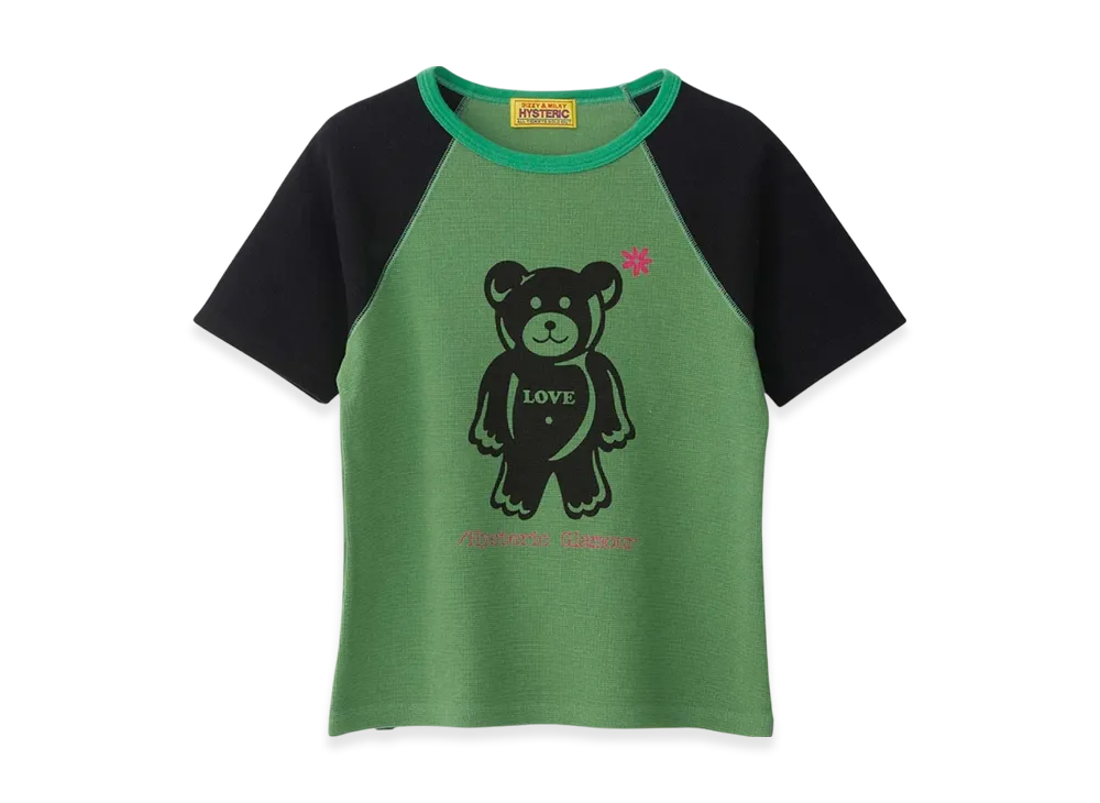 HYSTERIC GLAMOUR Hysteric Gumi Bear T-Shirt "Green"