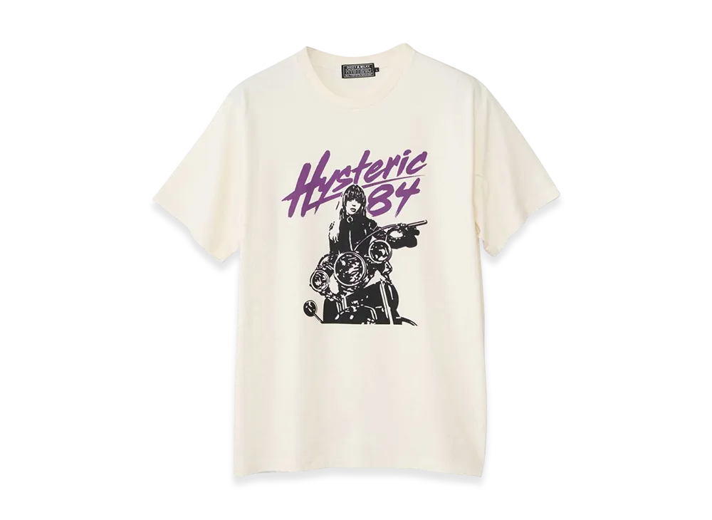 HYSTERIC GLAMOUR Let's Go Crazy T-Shirt 