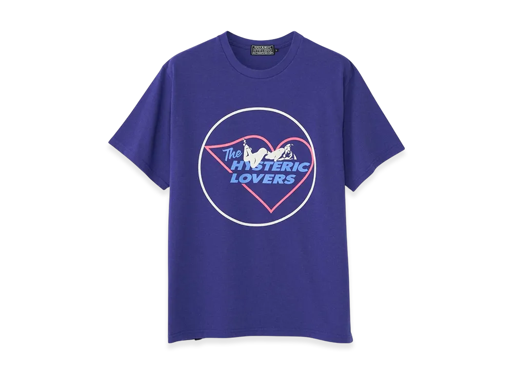 HYSTERIC GLAMOUR Hysteric Lovers T-Shirt "Purple"