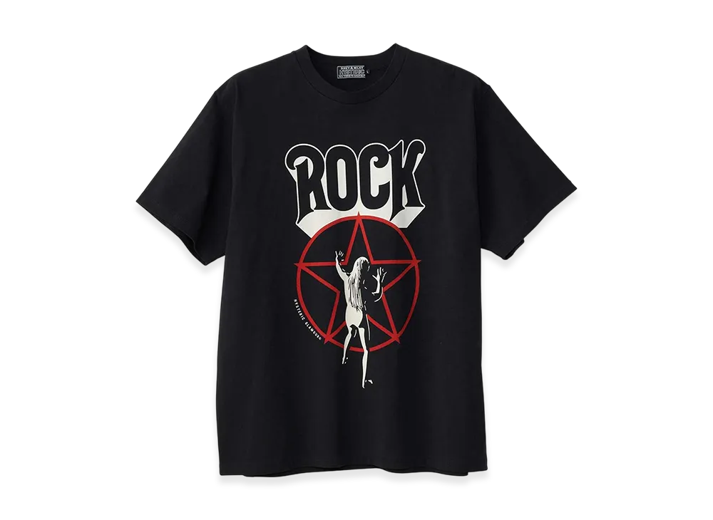 HYSTERIC GLAMOUR Hold Your Fire T-Shirt "Black"