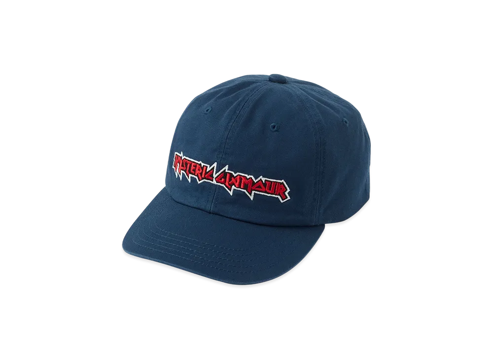 HYSTERIC GLAMOUR Maiden Logo Embroidered Cap "Navy"
