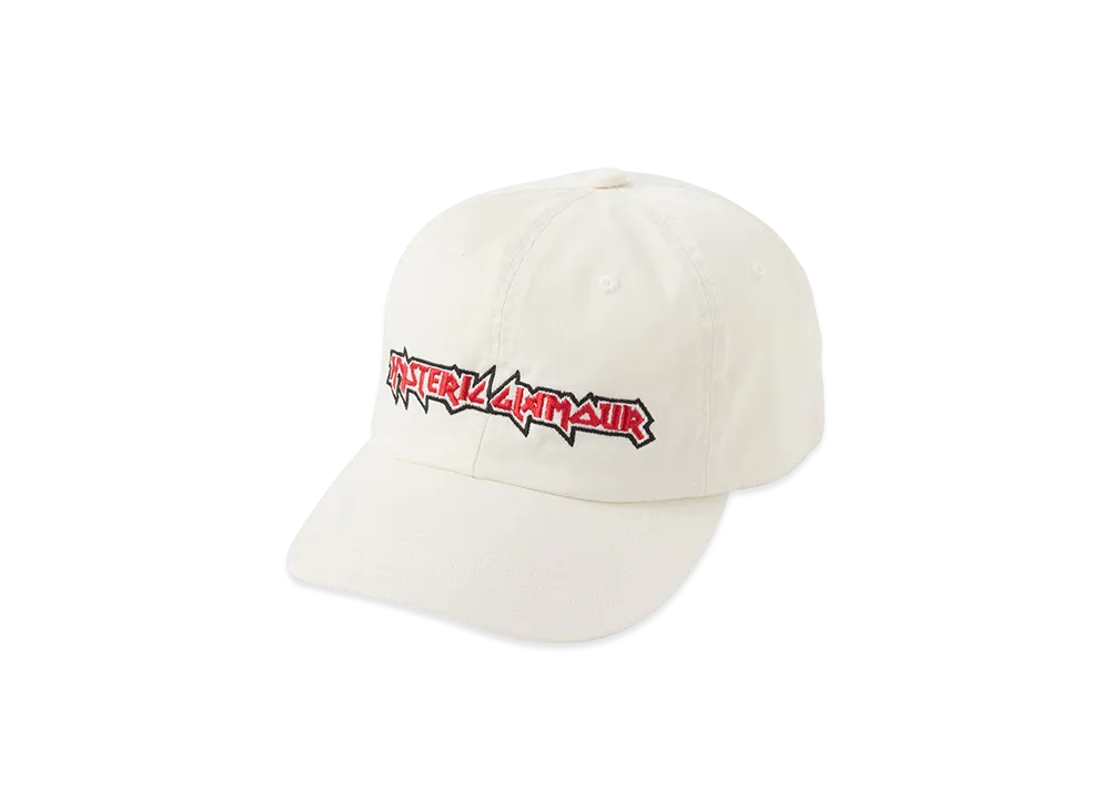 HYSTERIC GLAMOUR Maiden Logo Embroidered Cap "White"