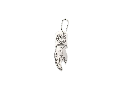 HYSTERIC GLAMOUR You Pay Keychain "Silver"