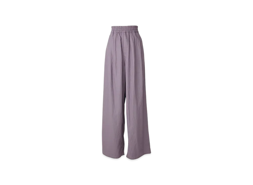 HYSTERIC GLAMOUR High-Waisted Wide-Pleated Pants "Purple"